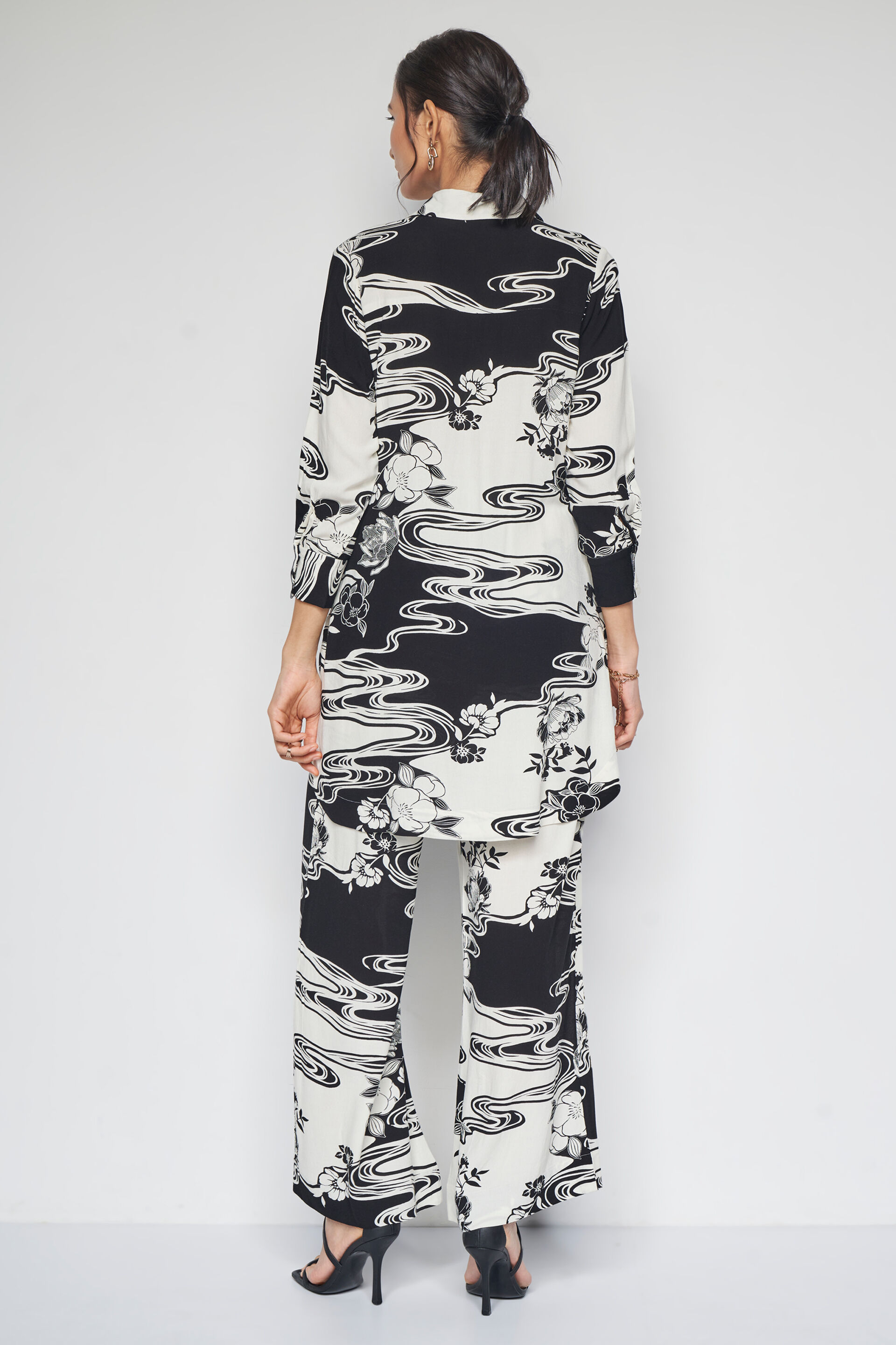 Monochrome Mood Co-ords Set, Black, image 6